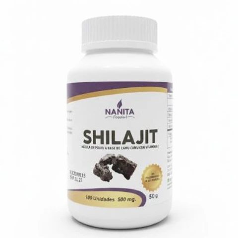 SHILAJIT CON CAMU CAMU CON VITAMINA C /100 UNIDADES/500mg