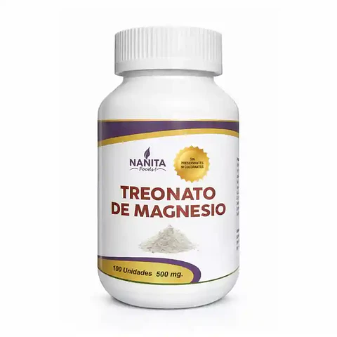 TREONATO DE MAGNESIO / 100 UNIDADES 500mg
