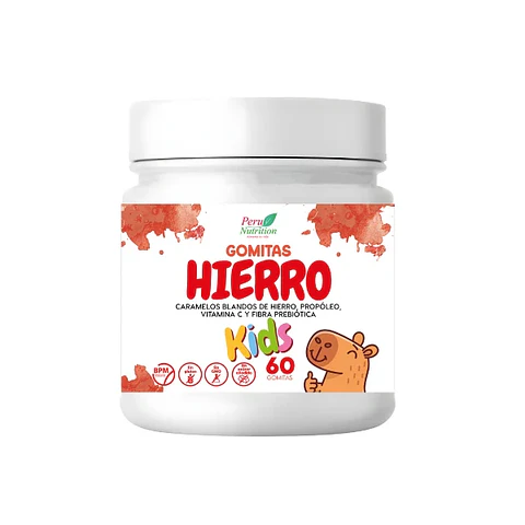 GOMITAS HIERRO KIDS 60GOMITAS