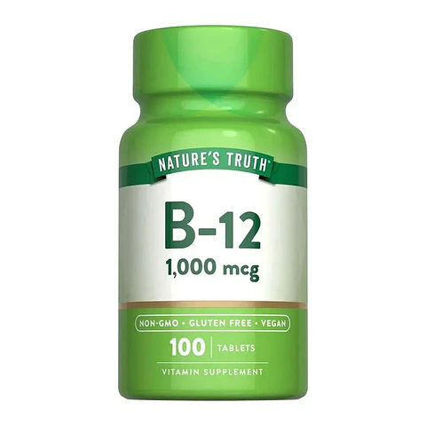 B-12, 1,000 mcg, 100 CAP