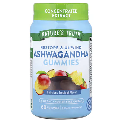 ASHWAGANDHA  GUMMIES /60 GUMMIES