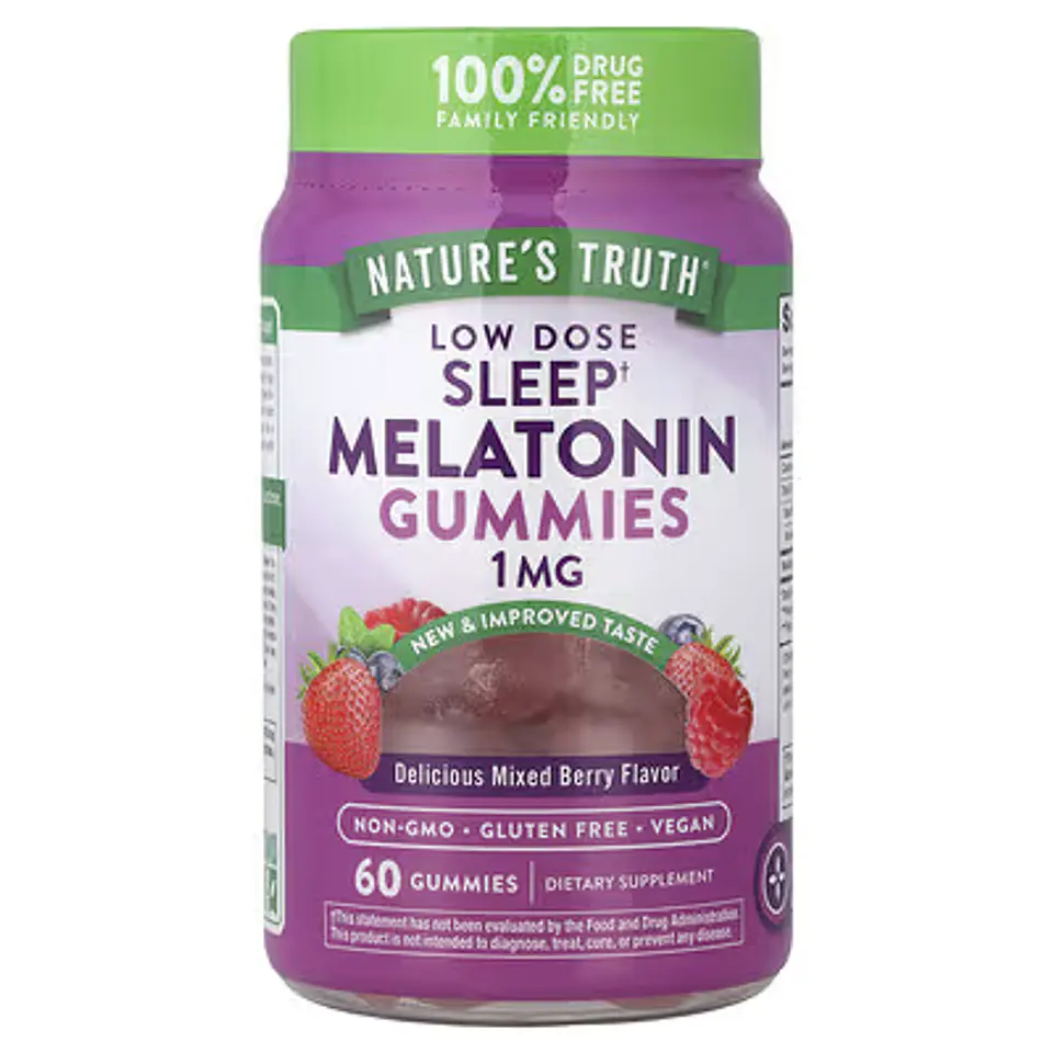 MELATONIN GUMMIES, 1MG/ 60 GUMMIES 1