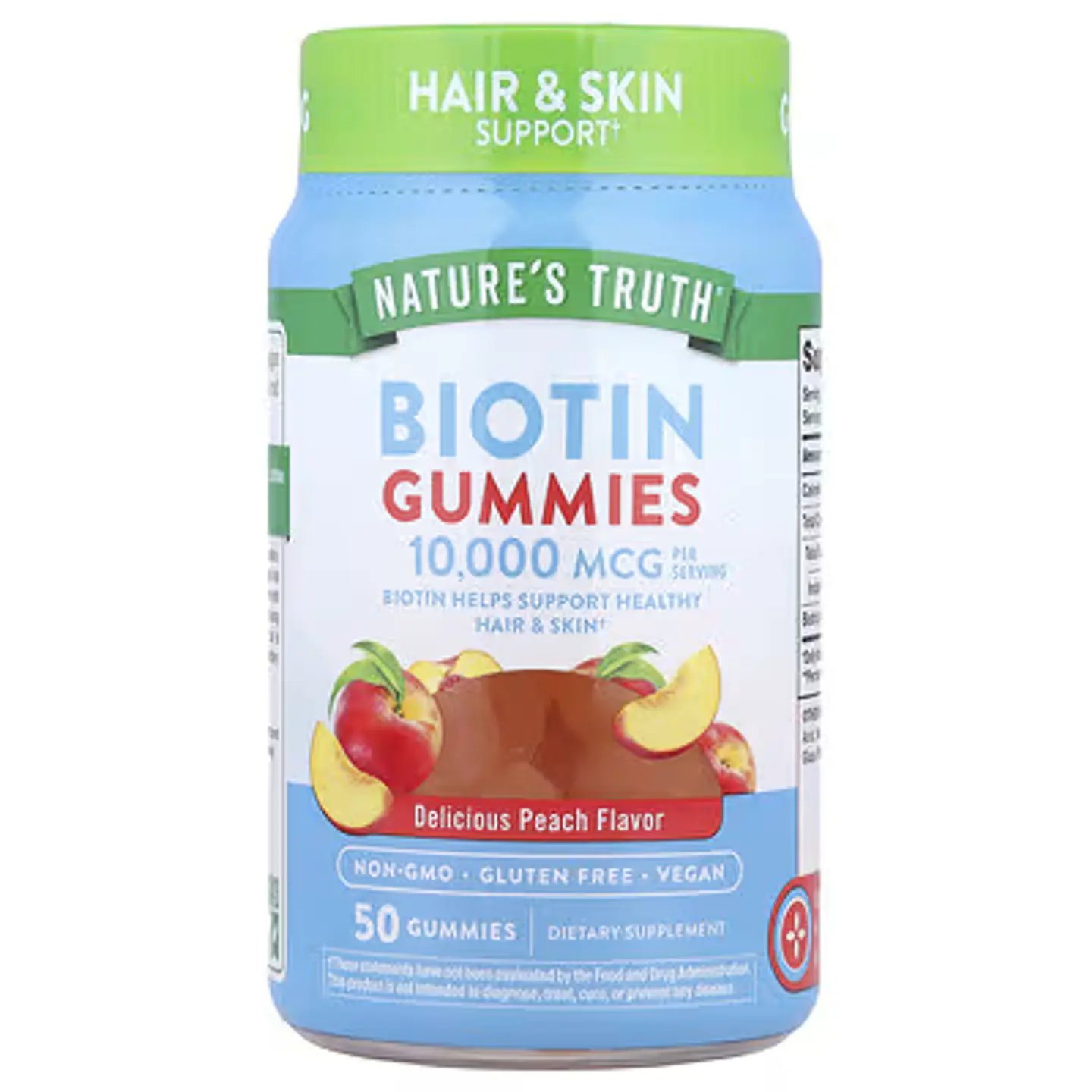 BIOTIN GUMMIES 10,000 MCG/ 50 GUMMIES 1