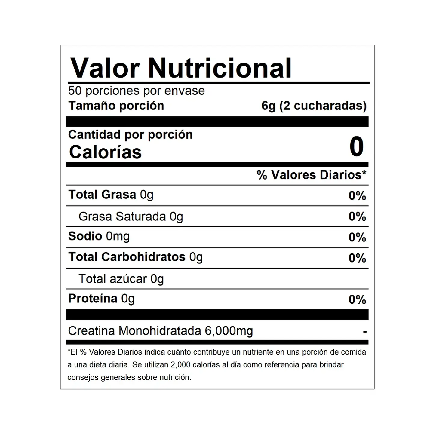 CREATINE MONOHYDRATE 300g 6