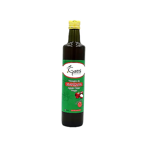 VINAGRE DE MANZANA/ENVASE DE PLATICO /500 ml