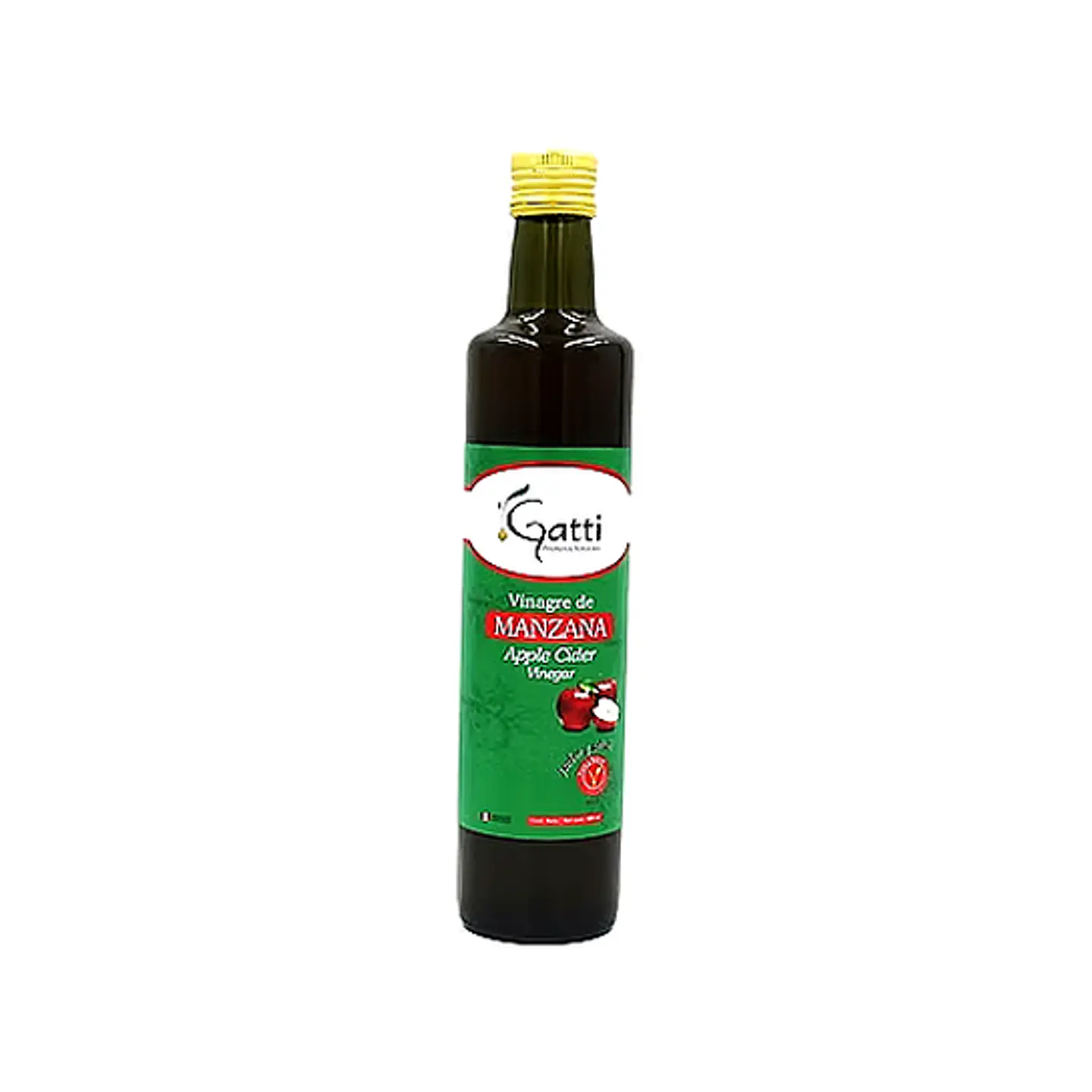 VINAGRE DE MANZANA/ENVASE DE PLATICO /500 ml 1