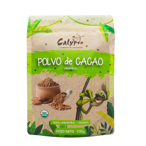 POLVO DE CACAO, DE 100g, ORGÁNICO