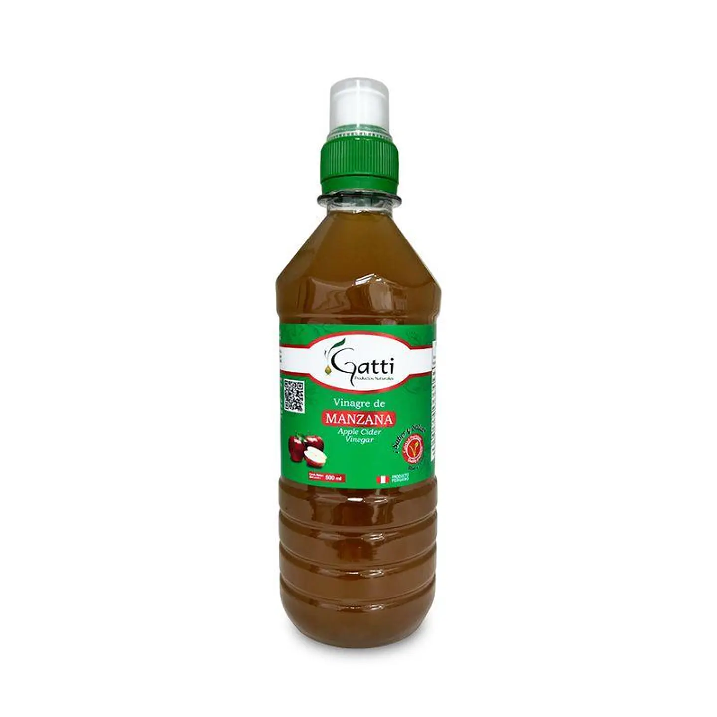 VINAGRE DE MANZANA APPLE CIDER 500ML 1