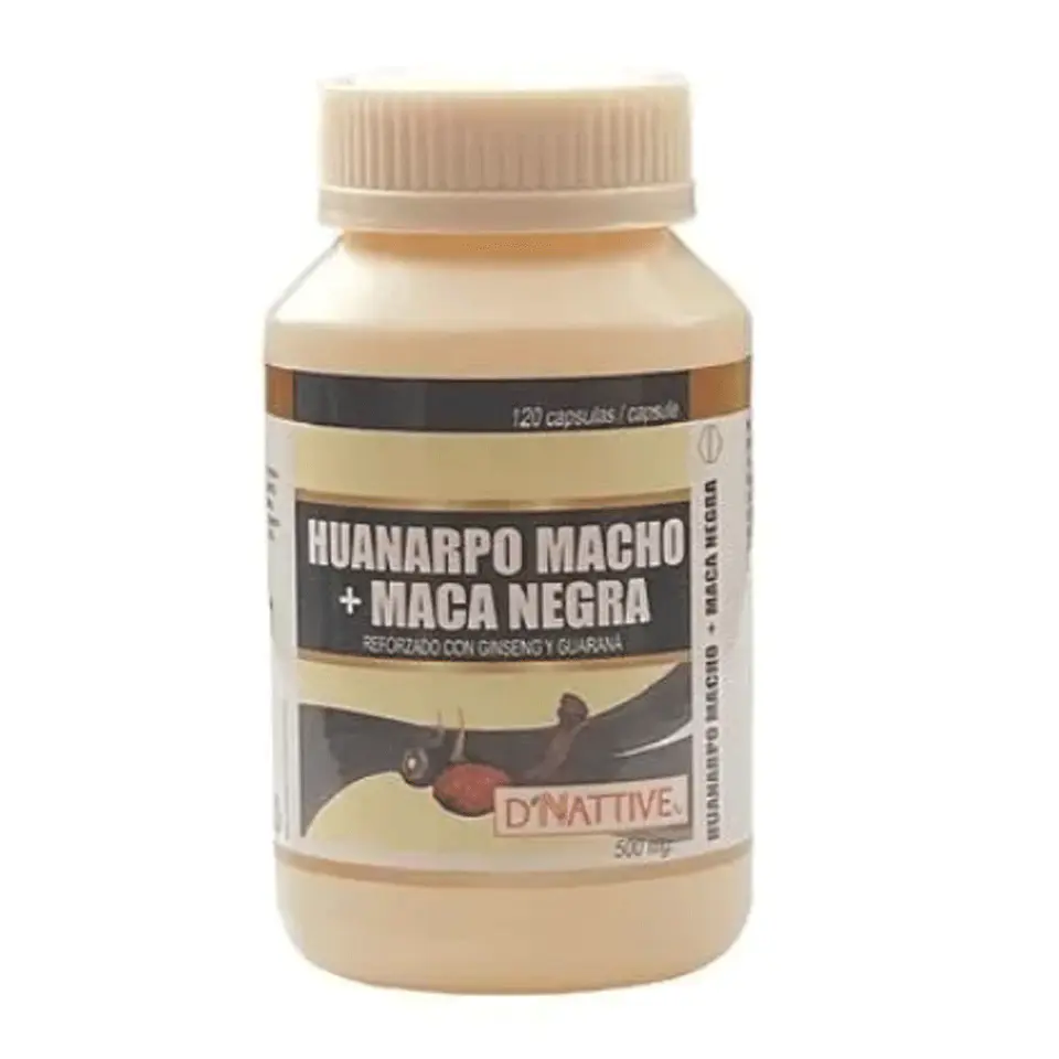 HUANARPO MACHO + MACA NEGRA/120 UNIDADES/500mg 1