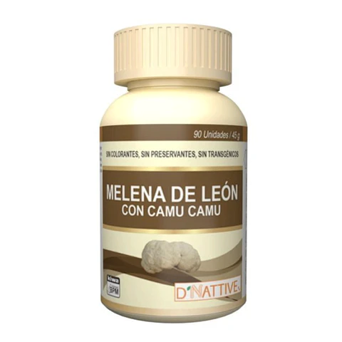 MELENA DE LEON CON CAMU CAMU /90 UNIDADES 500mg