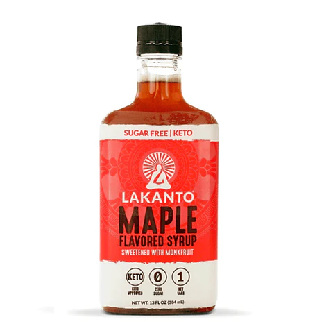 SYRUP MAPLE ORIGINAL/MONK FRUIT&ERYTHRITOL SWEETENED/ 384 ml
