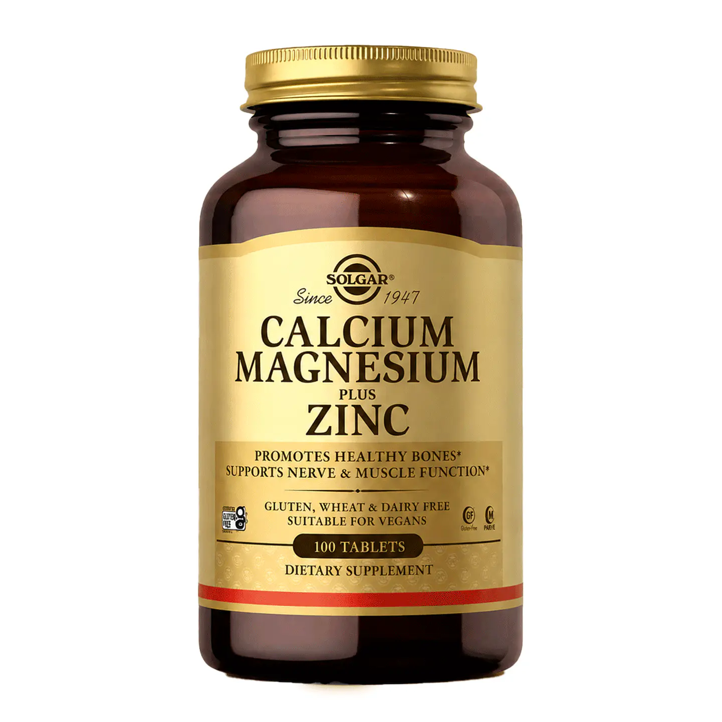 CALCIUM MAGNESIUM PLUS ZING/ 100 TABLE 1