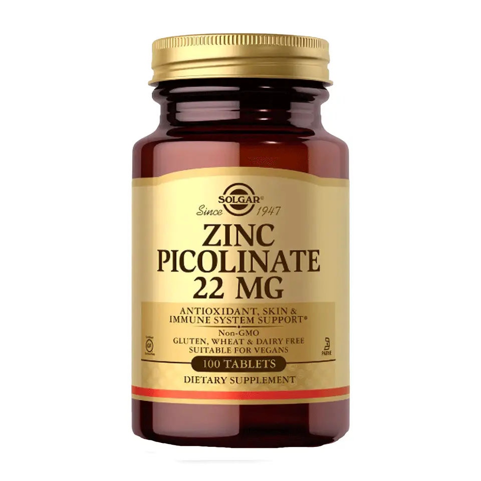 ZING PICOLINATE 22 MG, 100 TABLETAS 1
