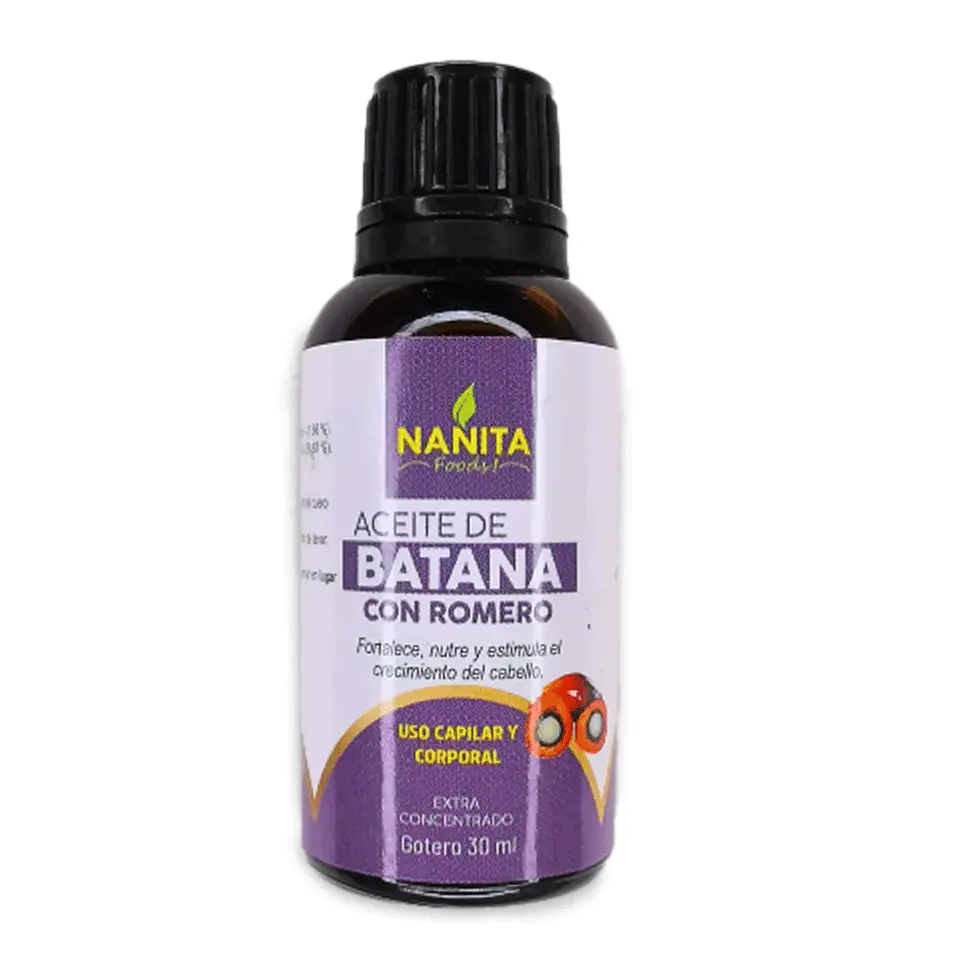 ACEITE DE BATANA CON ROMERO 30ML 1