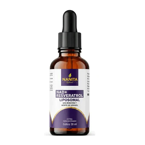 NAD + RESVERATROL LIPOSOMAL /GOTERO 30ML