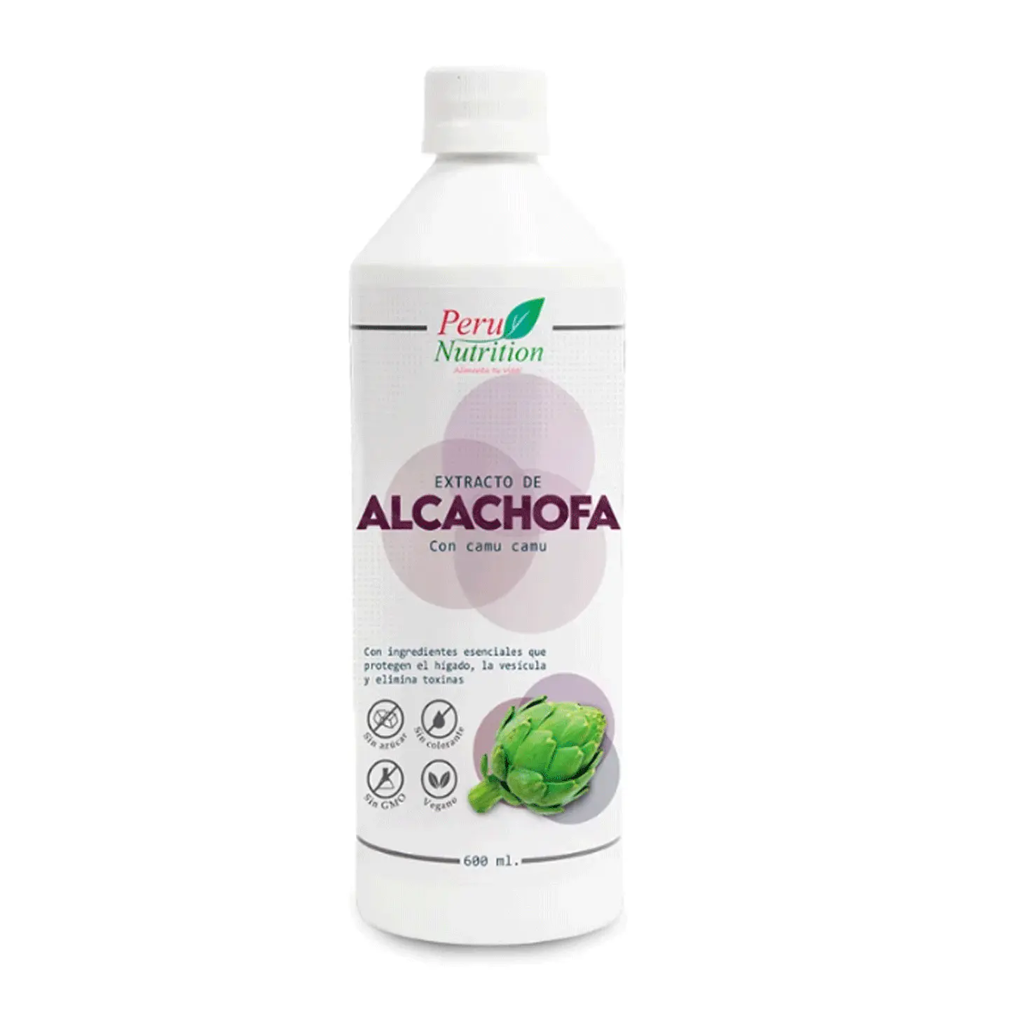 EXTRACTO DE ALCACHOFA CON CAMU CAMU 600ML 1