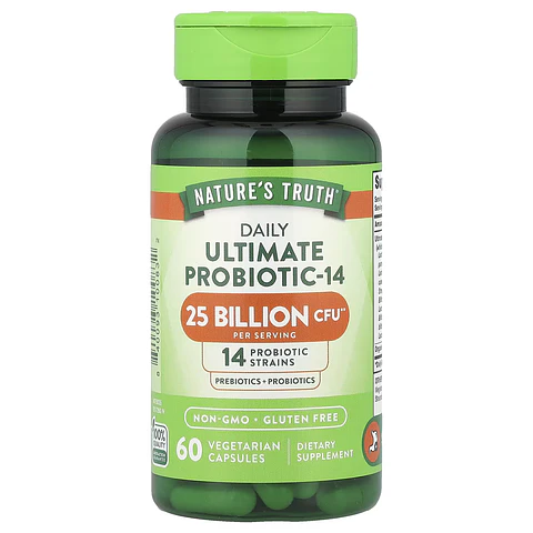 ULTIMATE PROBIOTIC - 14, 25 BILLION CFU, 60 CAP