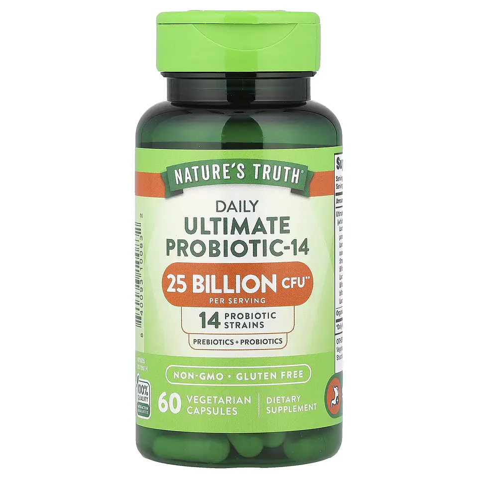 ULTIMATE PROBIOTIC - 14, 25 BILLION CFU, 60 CAP 1
