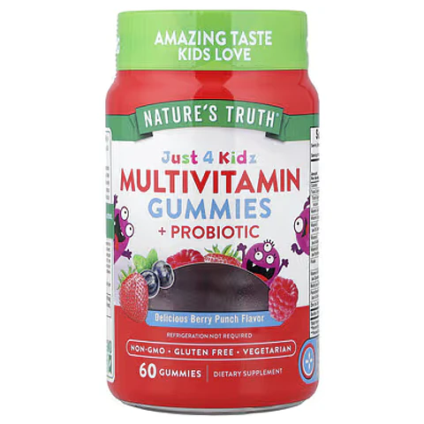 MULTI VITAMIN GUMMIES + PROBIOTIC/ 60 GUMMIES KISTH