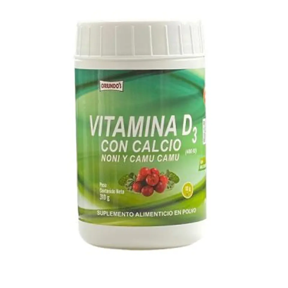 VITAMINA D3 CON CALCIO NONI Y CAMUCAMU 1