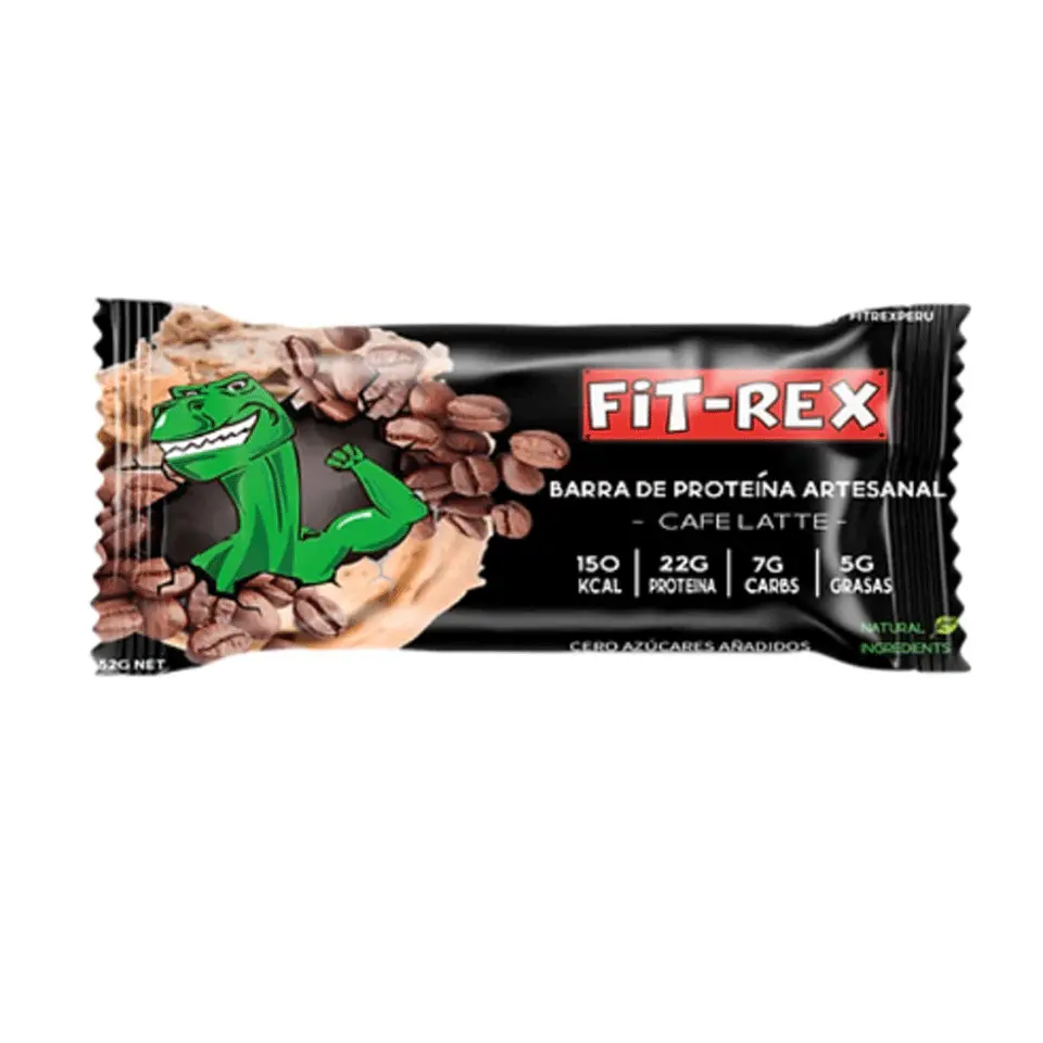 BARRA DE PROTEINA CAFÉ LATTE 52 FIT RED 1