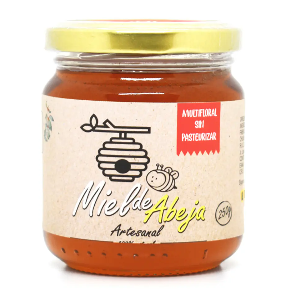MIEL DE ABEJA  ARTESANAL 250g 1