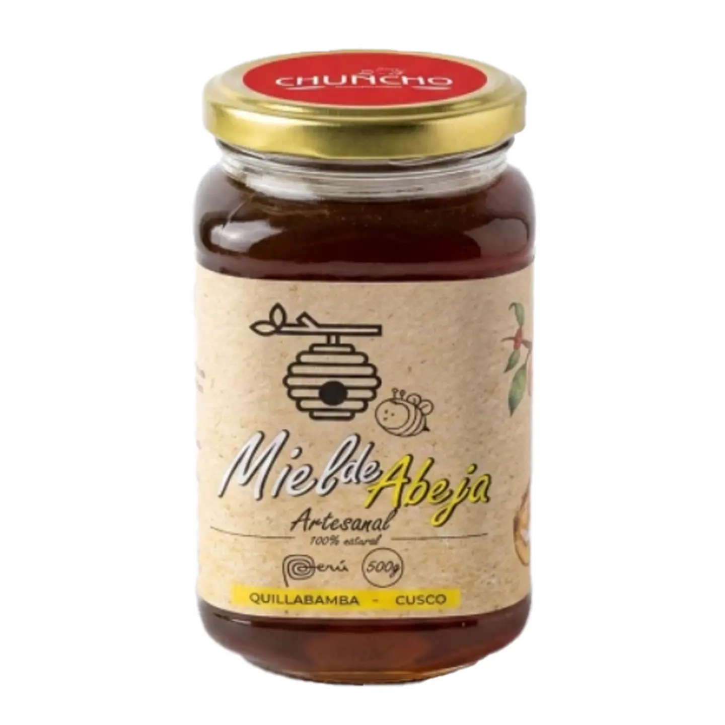 MIEL DE ABEJA  ARTESANAL 500g 1