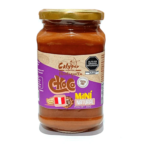 MANTEQUILLA CHOCO MANÍ ORGÁNICO 330g