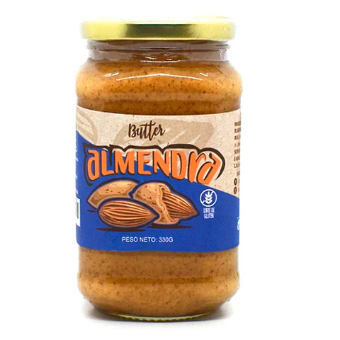 MANTEQUILLA ALMENDRA 330g