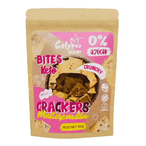 BITES  KETO CRACKERRS 100G