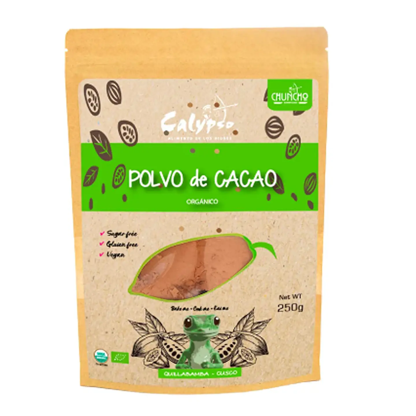 POLVO DE CACAO ORGÀNICO 250g 1
