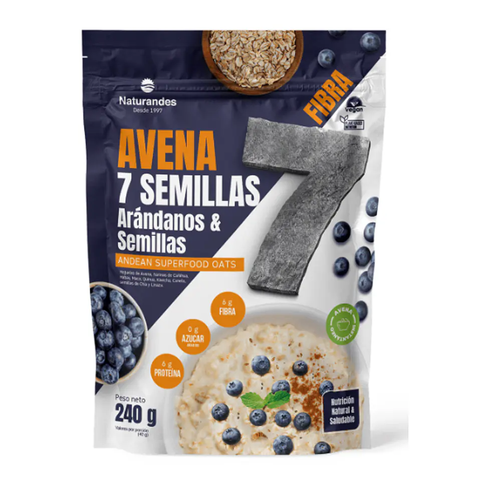 AVENA 7 SEMILLAS ARANDANOS &SEMILLA 240G 1