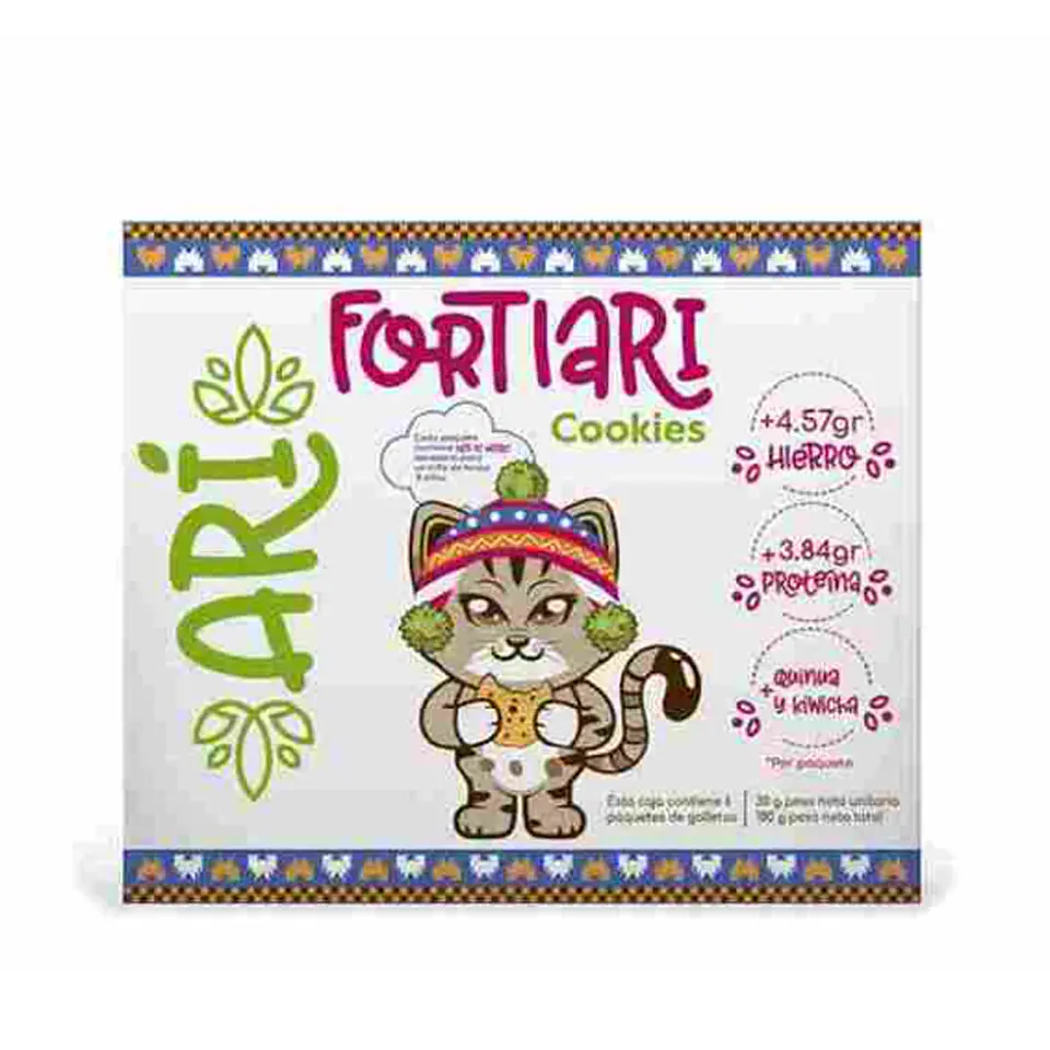 ARI COOKIES FORTIARI 6 UND GALLETA 30GR 2
