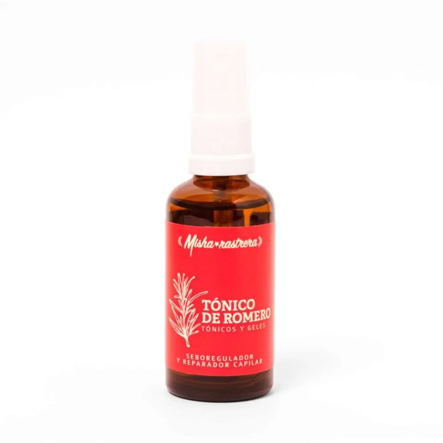 TONICO DE ROMERO PARA PIEL CON ACNE Y REPARADOR CAPILAR 50ML 1