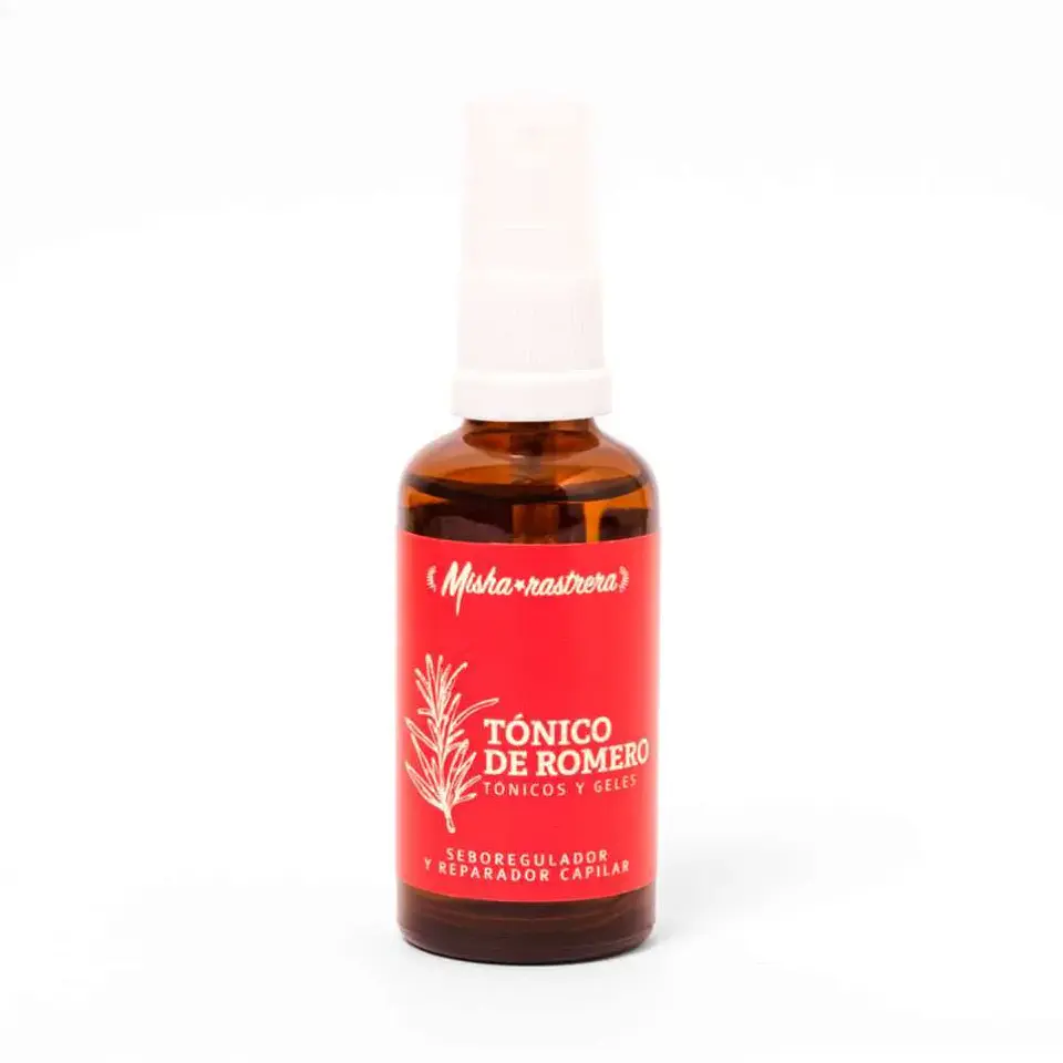 TONICO DE ROMERO PARA PIEL CON ACNE Y REPARADOR CAPILAR 50ML 1