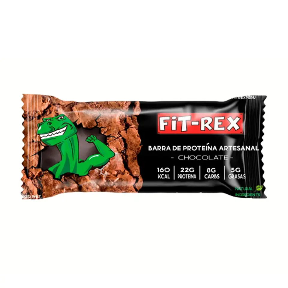 BARRA DE PROTEINA CHOCOLATE 52G FIT RED 1