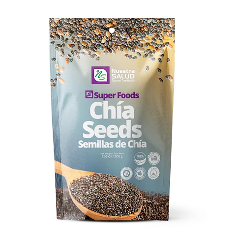 CHIA SEEDS /SEMILLA DE CHIA 200G