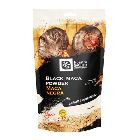 BLACK MACA POWDER / MACA NEGRA 200G
