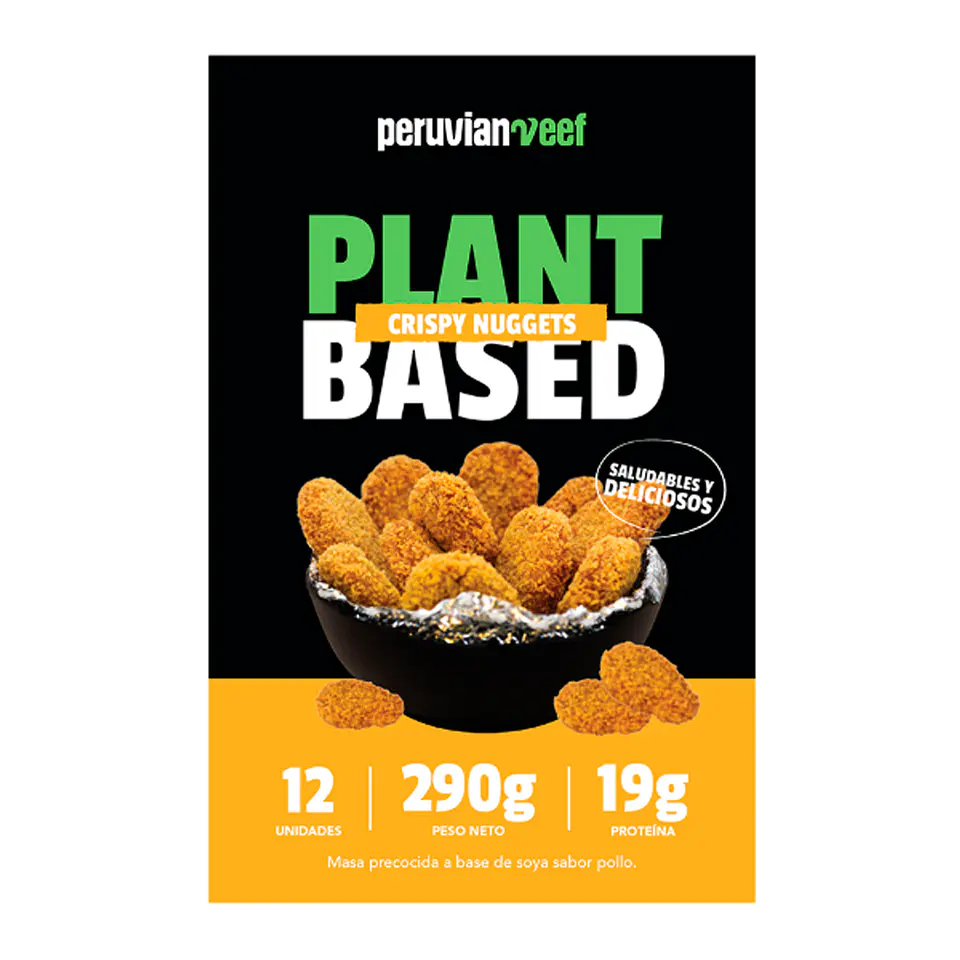 Peruvian Veef Crispy Nuggets / Crispy Cravings Plant Based. 1