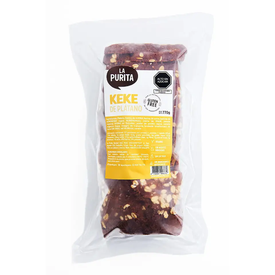 Keke de Plátano, 770g 1