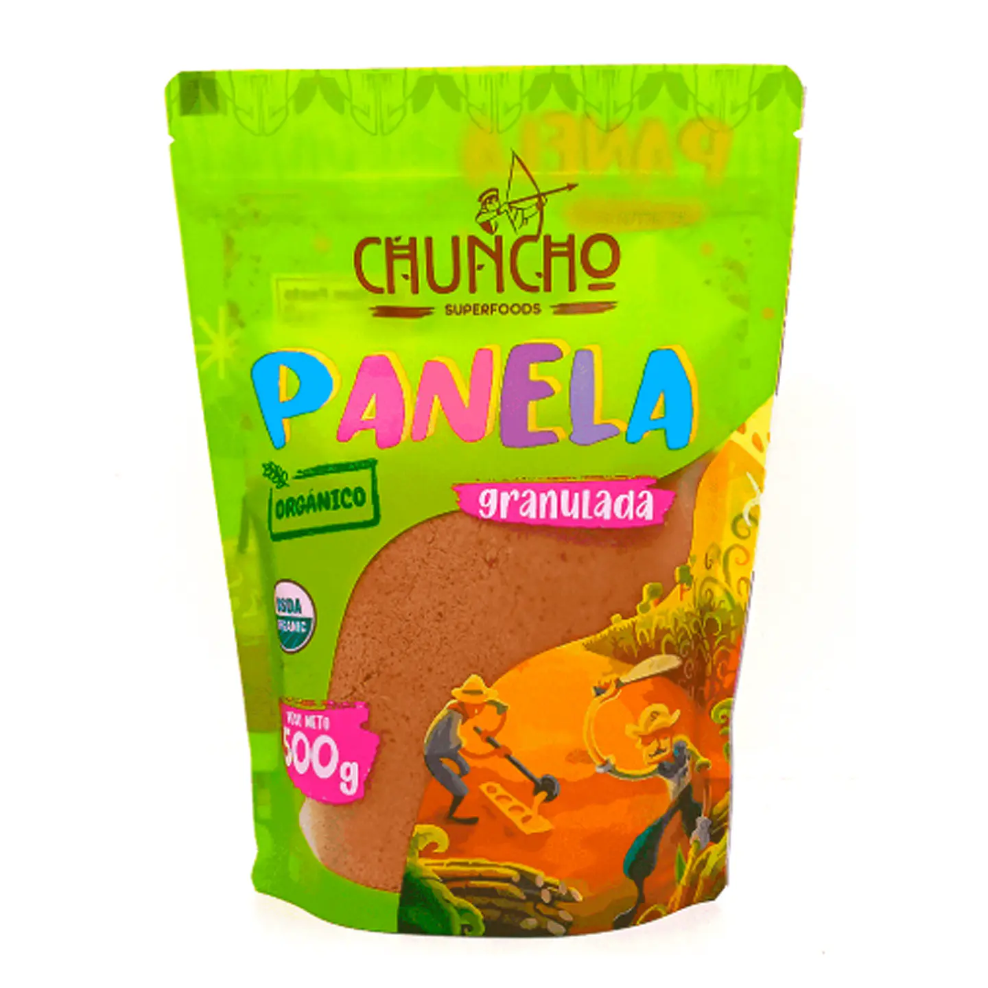 PANELA GRANULADA 500G ORGÁNICA  1