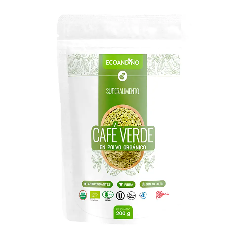 Café Verde Orgánico Ecoandino 1