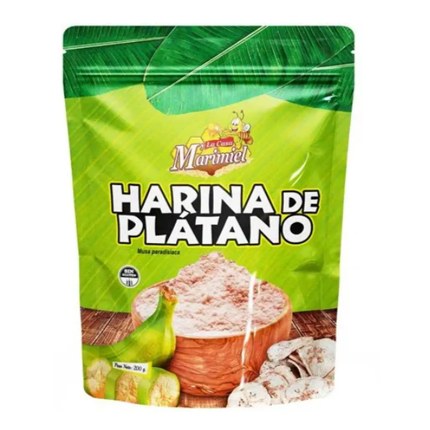 Harina de Plátano LA CASA MARIMIEL Doypack 200g 1