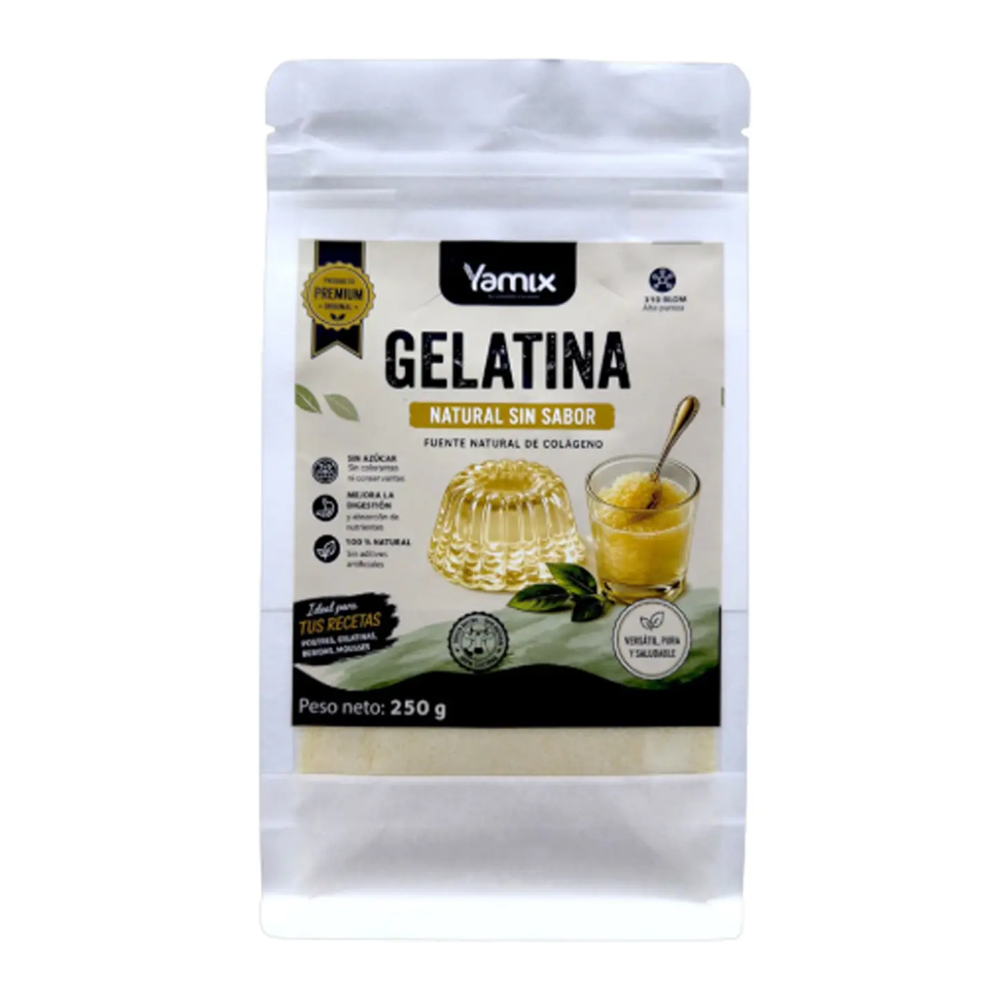 GELATINA SIN SABOR YAMIX X 250GR 1