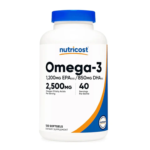 OMEGA 3  120 SOFTGELS NUTRICOST