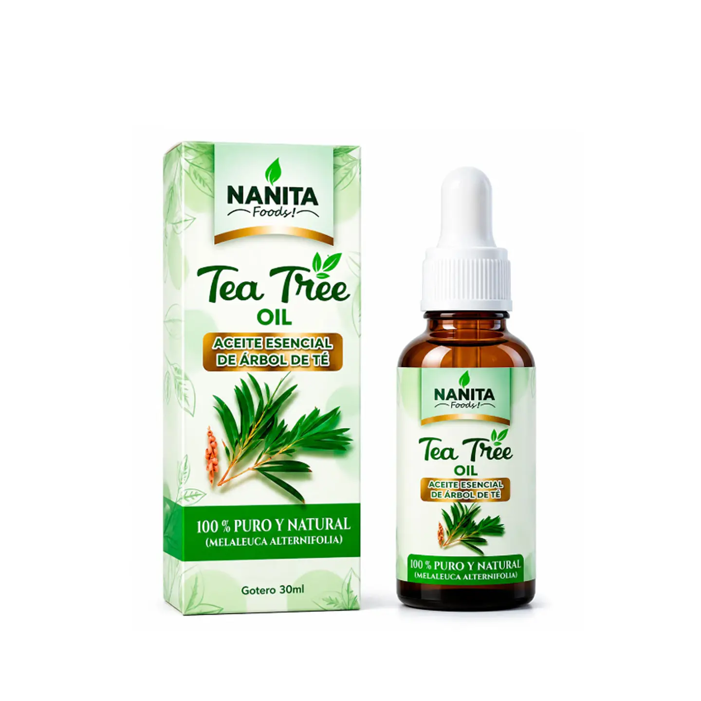 ACEITE ESENCIAL DE ARBOL DE TE 30ML NANITA 1