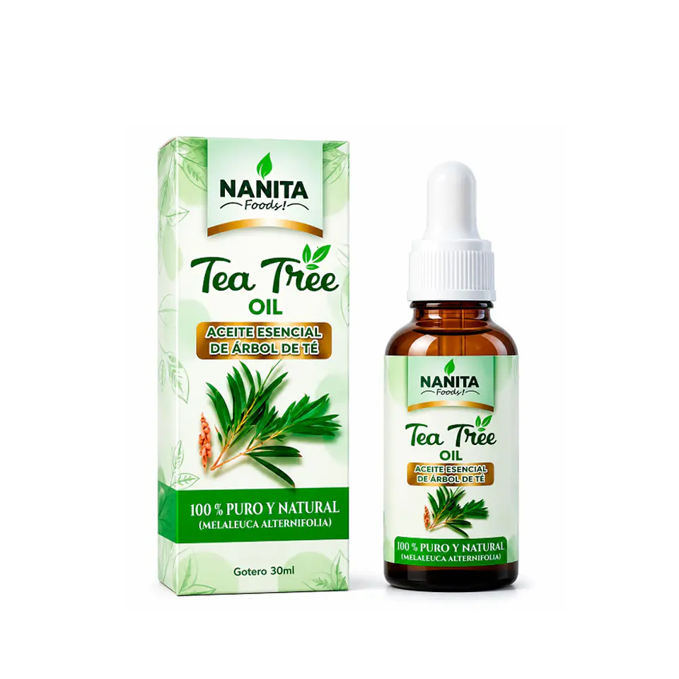 ACEITE ESENCIAL DE ARBOL DE TE 30ML NANITA 1