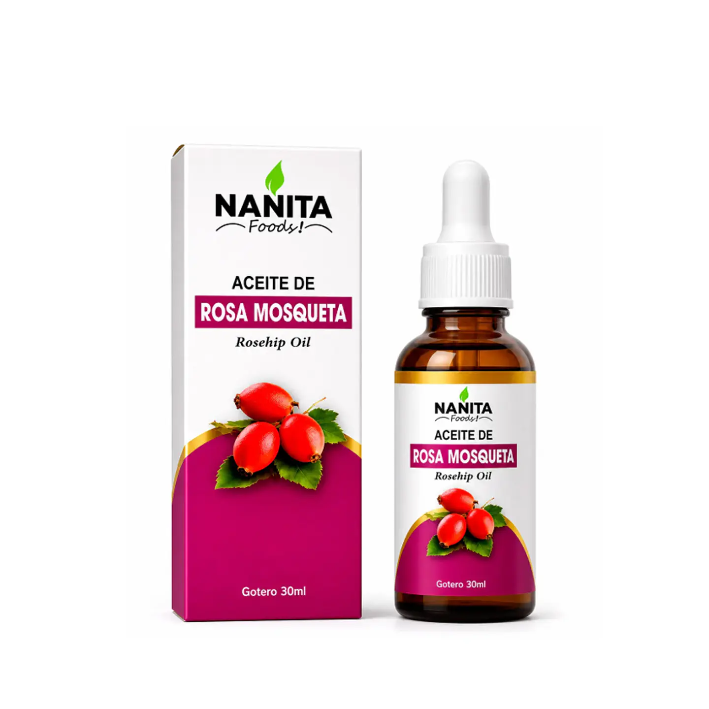 ACEITE ROSA MOSQUETA 30ML NANITA 1
