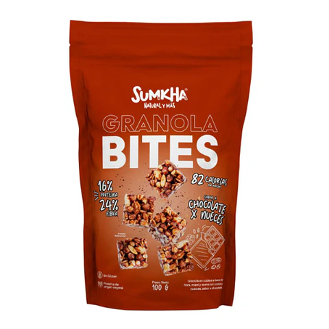 GRANAOLA BITES/CHOCOLATE + NUECES/100g