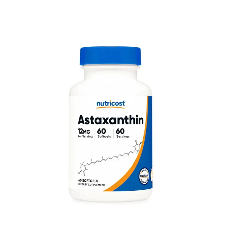 Astaxanthin 12mg -60 capsulas nutricost 1